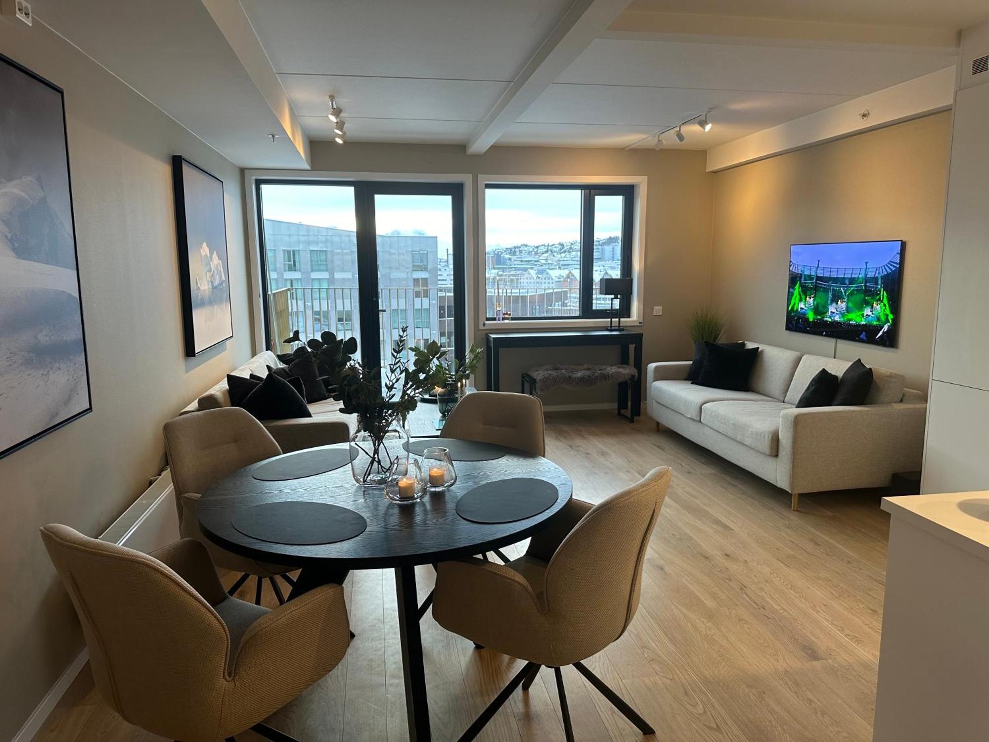 Thenorthernexplorer Penthouse 特罗姆瑟 外观 照片